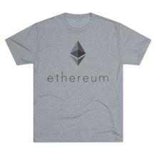 Load image into Gallery viewer, Ethereum Tri-Blend Crew Tee