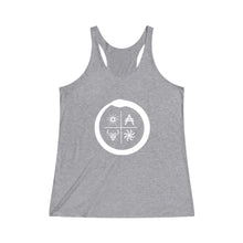 Load image into Gallery viewer, Ouroboros Inclusive Women's Tri-Blend Racerback Tank
