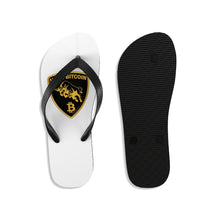 Load image into Gallery viewer, Lambo HODL Bitcoin Flip-Flops