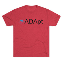 Load image into Gallery viewer, ADApt Tri-Blend Crew Tee