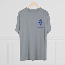 Load image into Gallery viewer, Cardano Foundation Tri-Blend Crew Tee