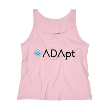 Load image into Gallery viewer, ADApt Women's Relaxed Jersey Tank Top