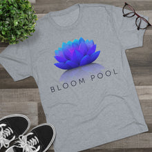 Load image into Gallery viewer, The Bloom Pool Tri-Blend Crew Tee