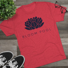 Load image into Gallery viewer, The Bloom Pool Tri-Blend Crew Tee
