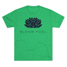 Load image into Gallery viewer, The Bloom Pool Tri-Blend Crew Tee