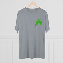 Load image into Gallery viewer, The Bull Chart Tri-Blend Crew Tee