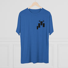 Load image into Gallery viewer, The Bull Chart Tri-Blend Crew Tee