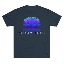 Load image into Gallery viewer, The Bloom Pool Tri-Blend Crew Tee