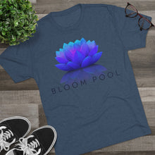 Load image into Gallery viewer, The Bloom Pool Tri-Blend Crew Tee