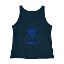 Load image into Gallery viewer, Cardano Foundation Women's Relaxed Jersey Tank Top