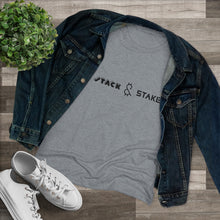 Load image into Gallery viewer, Stack & Stake Women's Triblend Tee