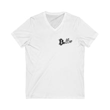 Load image into Gallery viewer, "Bitcoin Baller" V-Neck Tee