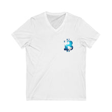 Load image into Gallery viewer, Bitcoin World V-Neck Tee