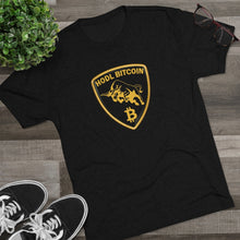Load image into Gallery viewer, The Lambo HODL Bitcoin Tri-Blend Crew Tee