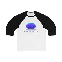 Load image into Gallery viewer, The Bloom Pool 3/4 Sleeve Baseball Tee