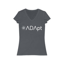 Load image into Gallery viewer, ADApt Women's Jersey Short Sleeve V-Neck Tee