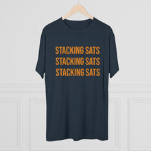 Load image into Gallery viewer, Stacking Sats Tri-Blend Crew Tee