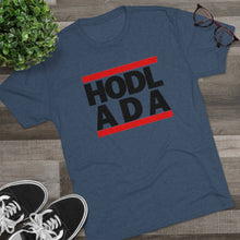 Load image into Gallery viewer, HODL ADA Tri-Blend Crew Tee