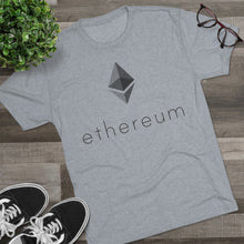 Load image into Gallery viewer, Ethereum Tri-Blend Crew Tee