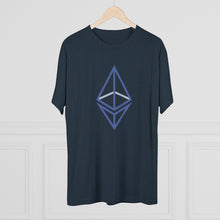 Load image into Gallery viewer, The wired Octahedron Tri-Blend Crew Tee