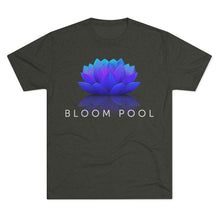 Load image into Gallery viewer, The Bloom Pool Tri-Blend Crew Tee