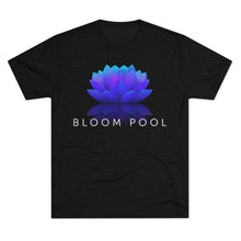 Load image into Gallery viewer, The Bloom Pool Tri-Blend Crew Tee