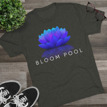 Load image into Gallery viewer, The Bloom Pool Tri-Blend Crew Tee