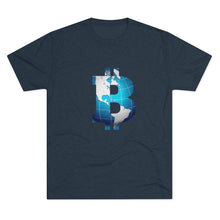 Load image into Gallery viewer, Bitcoin World Tri-Blend Crew Tee