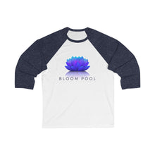 Load image into Gallery viewer, The Bloom Pool 3/4 Sleeve Baseball Tee