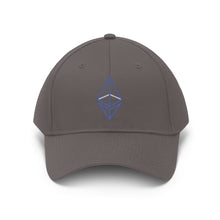 Load image into Gallery viewer, Wired Octahedron ETH Twill Hat