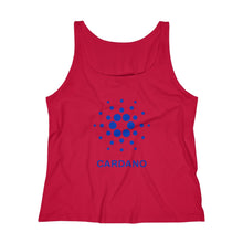 Load image into Gallery viewer, Cardano Foundation Women's Relaxed Jersey Tank Top
