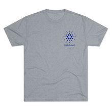 Load image into Gallery viewer, Cardano Foundation Tri-Blend Crew Tee
