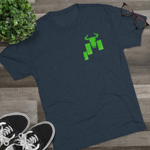 Load image into Gallery viewer, The Bull Chart Tri-Blend Crew Tee