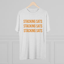 Load image into Gallery viewer, Stacking Sats Tri-Blend Crew Tee