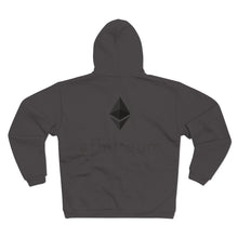 Load image into Gallery viewer, Wired Octahedron Hooded Zip Sweatshirt