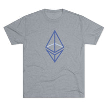 Load image into Gallery viewer, The wired Octahedron Tri-Blend Crew Tee
