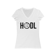 Load image into Gallery viewer, Cardano HODL Women's Jersey Short Sleeve V-Neck Tee