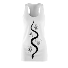 Load image into Gallery viewer, Ouroboros Inclusive Women's Cut & Sew Racerback Dress