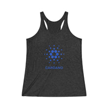 Load image into Gallery viewer, Cardano Foundation Women's Tri-Blend Racerback Tank