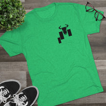 Load image into Gallery viewer, The Bull Chart Tri-Blend Crew Tee