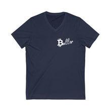 Load image into Gallery viewer, "Bitcoin Baller" V-Neck Tee