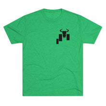 Load image into Gallery viewer, The Bull Chart Tri-Blend Crew Tee
