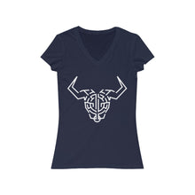 Load image into Gallery viewer, Daedalus Women's Jersey Short Sleeve V-Neck Tee
