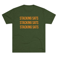 Load image into Gallery viewer, Stacking Sats Tri-Blend Crew Tee