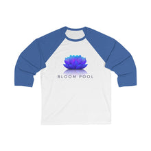 Load image into Gallery viewer, The Bloom Pool 3/4 Sleeve Baseball Tee