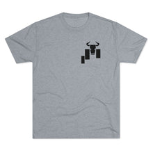 Load image into Gallery viewer, The Bull Chart Tri-Blend Crew Tee
