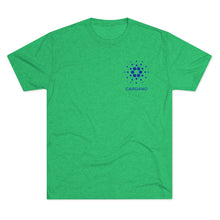 Load image into Gallery viewer, Cardano Foundation Tri-Blend Crew Tee