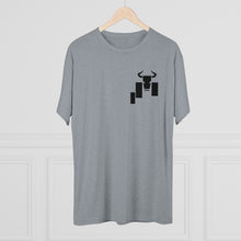 Load image into Gallery viewer, The Bull Chart Tri-Blend Crew Tee