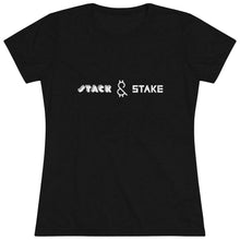Load image into Gallery viewer, Stack & Stake Women's Triblend Tee