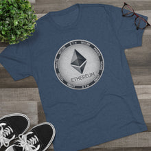 Load image into Gallery viewer, ETH Smart-Digital-Private Tri-Blend Crew Tee